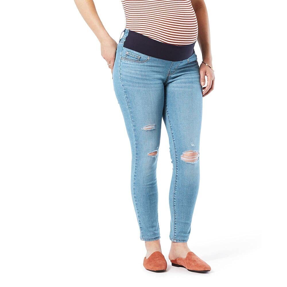 Signature by Levi Strauss & Co. Gold Label Baby Bump Skinny Frosty Lakes XS 29